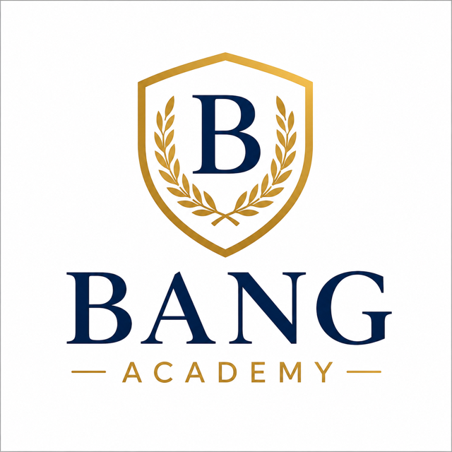 Bang Academy 공식 로고